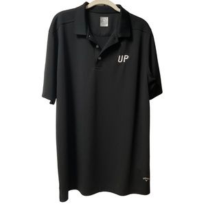 Men’s Callaway golf shirt Opti-Dri Black Size XL Perry Ellis Europe